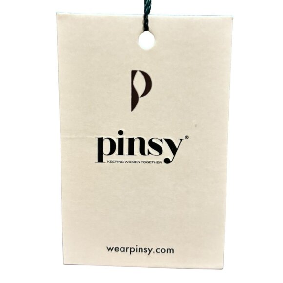 NWT Pinsy faux leather high neck shapewear bodysuit XL black gothic - Picture 4 of 4